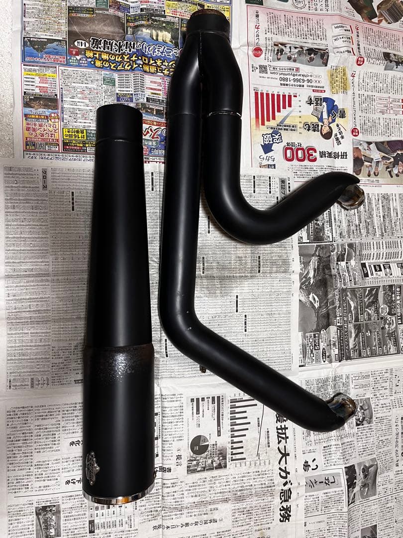 VANCE & HINES パフォーマンスエキゾーストシステム ブラック