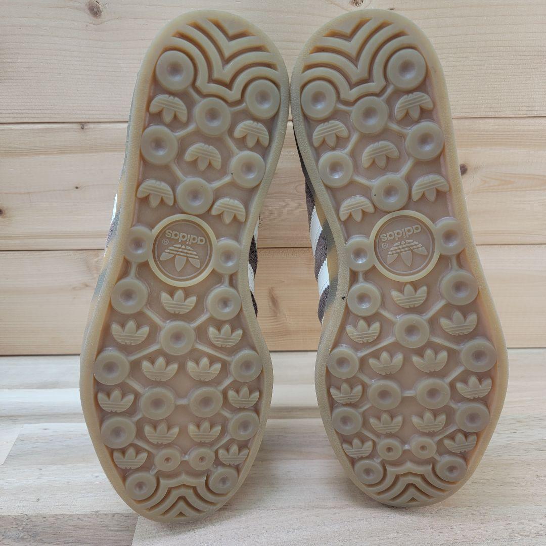 アディダス ガゼル インドア ブラウン 茶 22.5cm