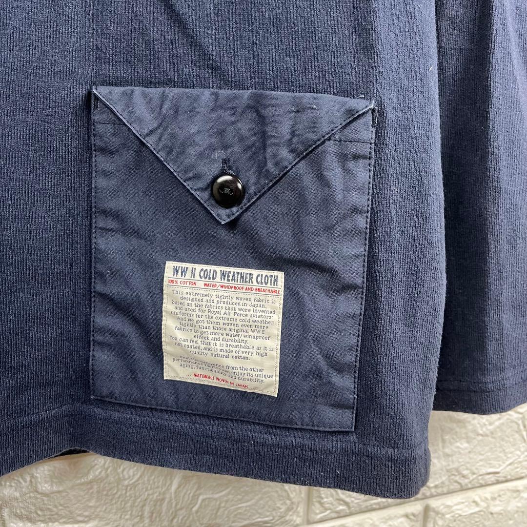 nigel cabourn WWⅡ 長袖　ロングスリーブカットソー　50 ロンT