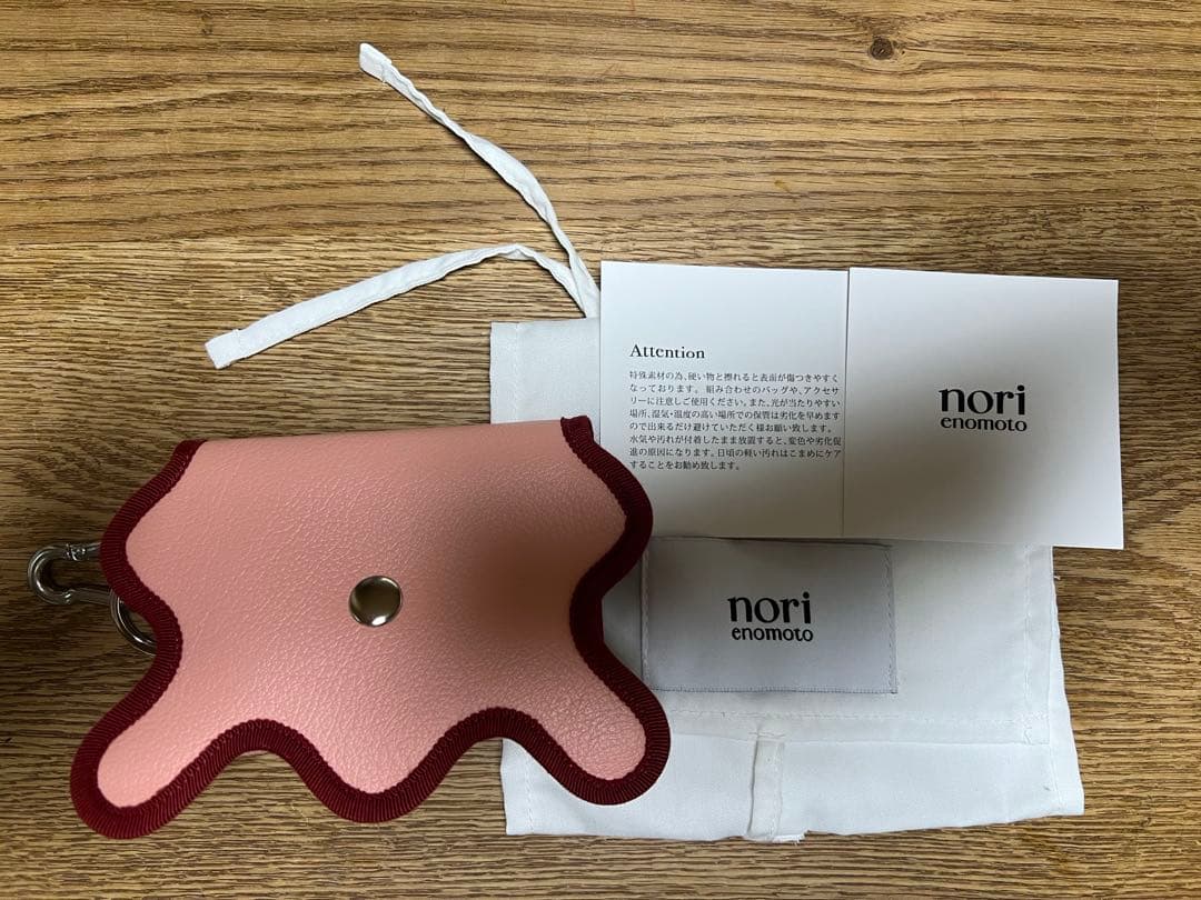 【専用】norienomoto wave purse rose pink