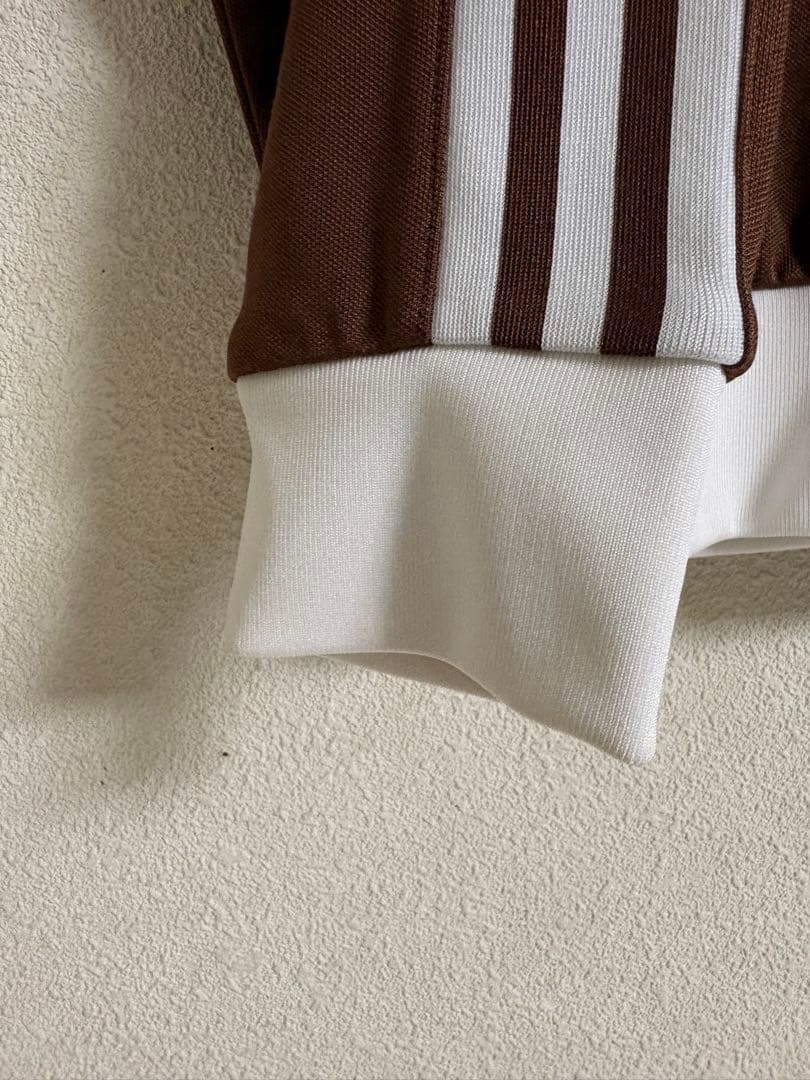 完売品 adidas ブラウン ジャージ トラックジャケット