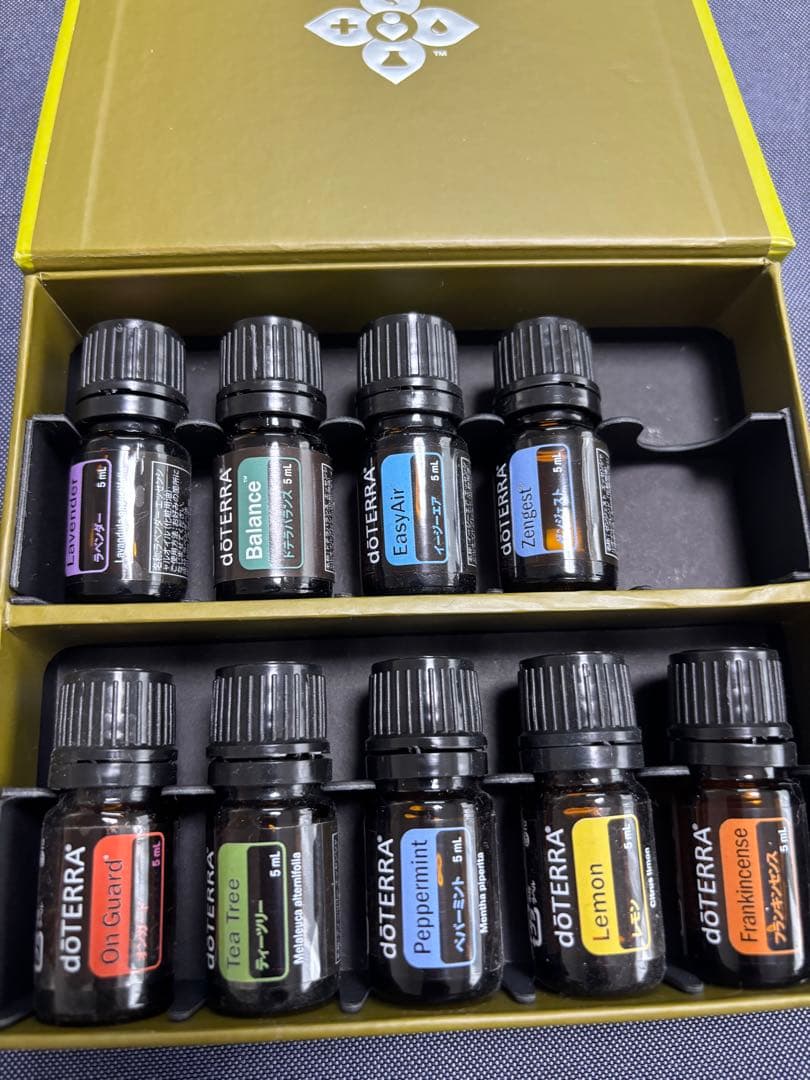 doTERRA エッセンシャルオイルセット 11本セット(2本のみ開封済み)