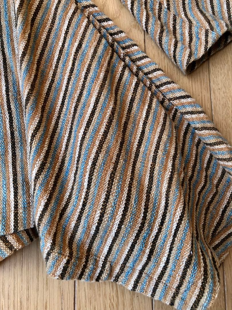 うさとの服　天然素材　手紡ぎ手織り