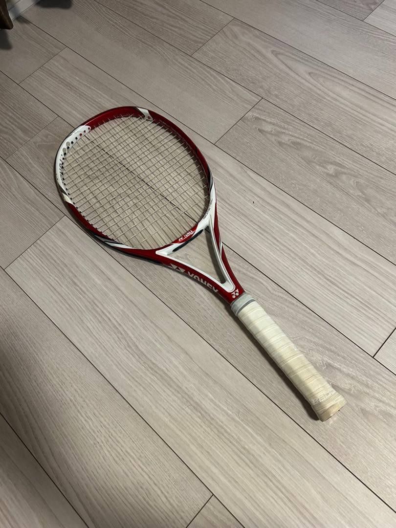 YONEX 硬式テニスラケット レッド/ホワイト　2本セット