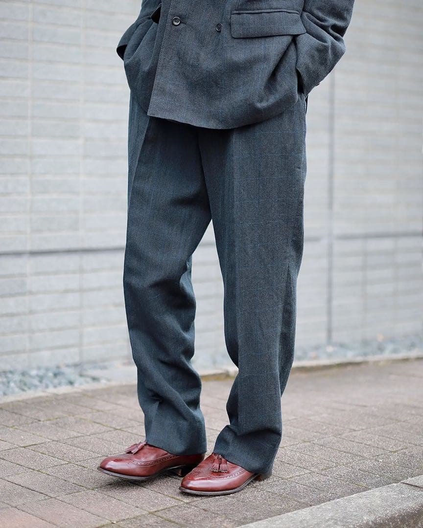 A.PRESSE 23SS Wide Tapered Trousers サイズ2
