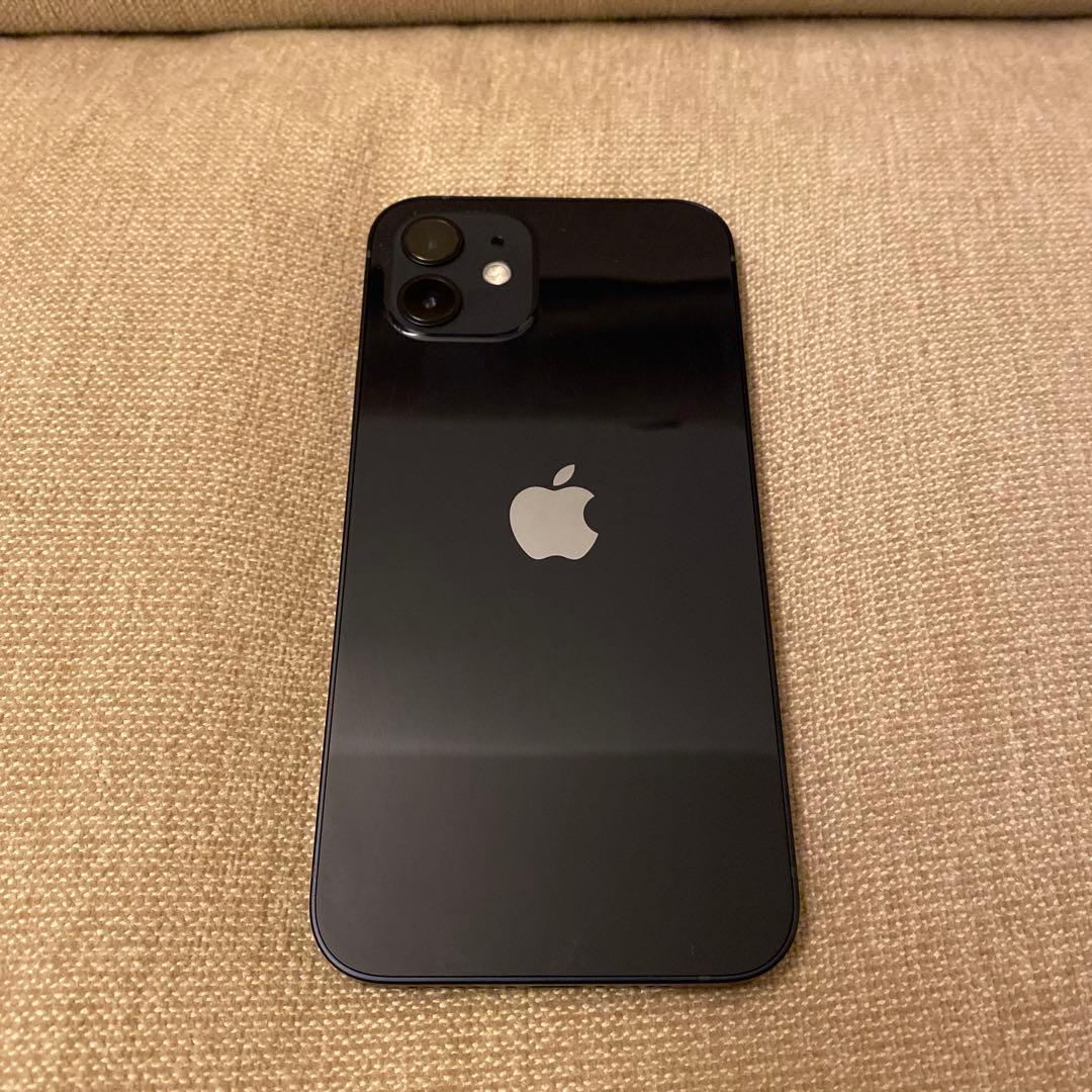 【美品】iPhone12 黒　BLACK 128GB キャリアUQ