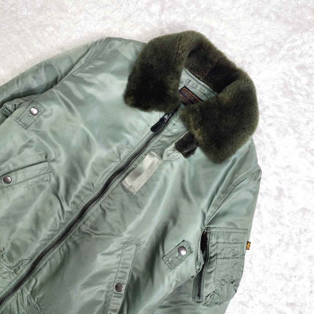 ALPHA INDUSTRIES B-15D フライトジャケット 短丈　L