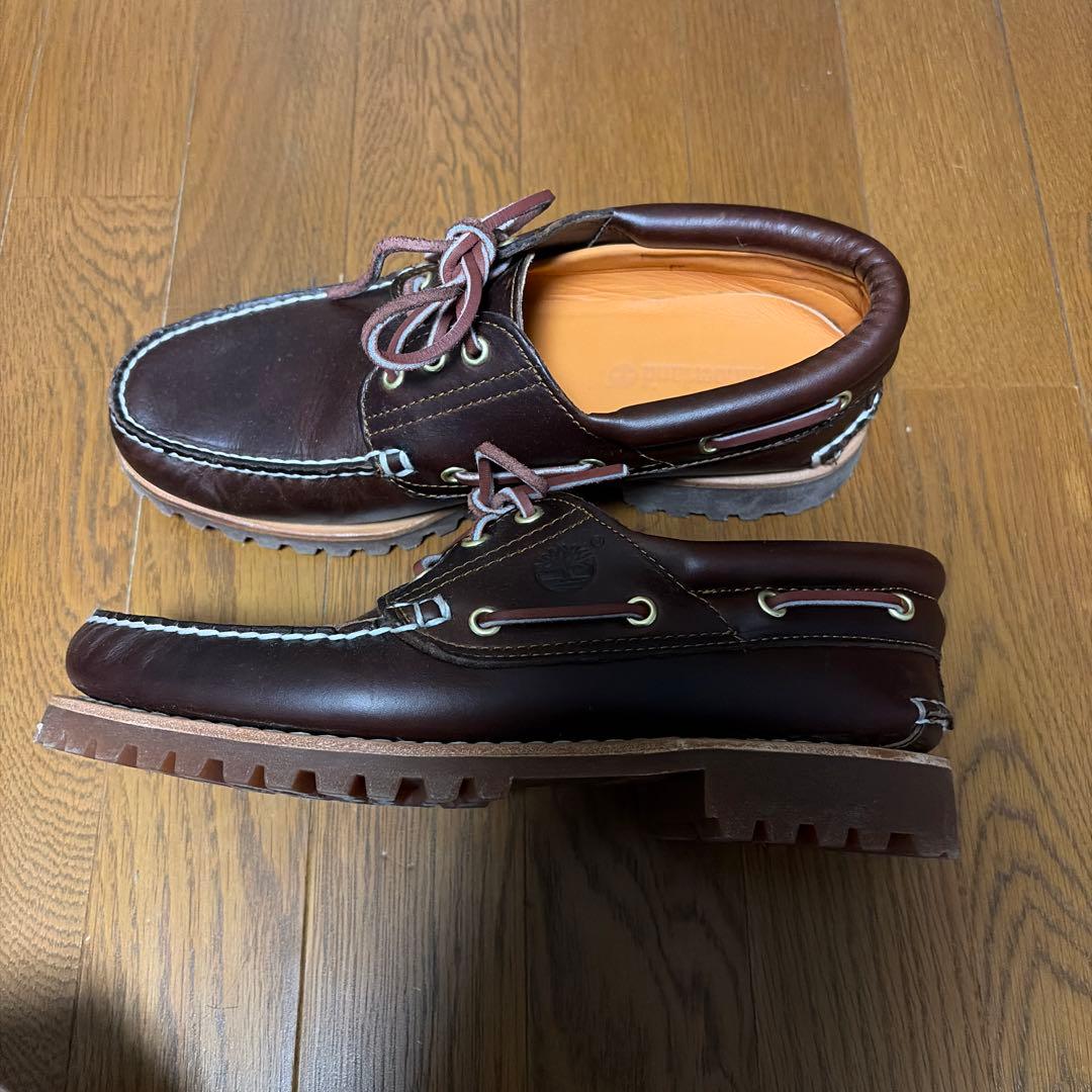 ティンバーランド　定番モカシンデッキシューズ　3eye 新品26.5cm