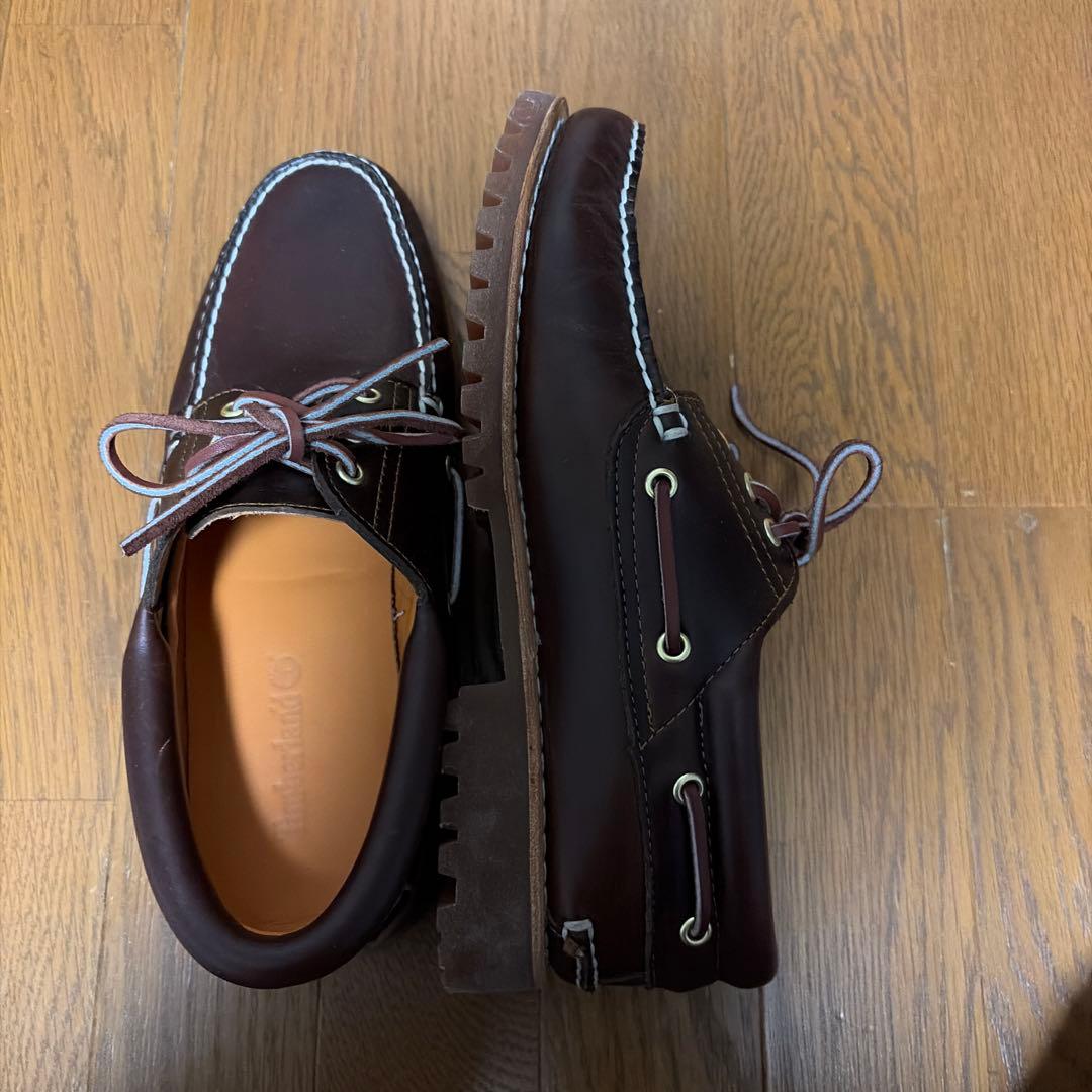 ティンバーランド　定番モカシンデッキシューズ　3eye 新品26.5cm