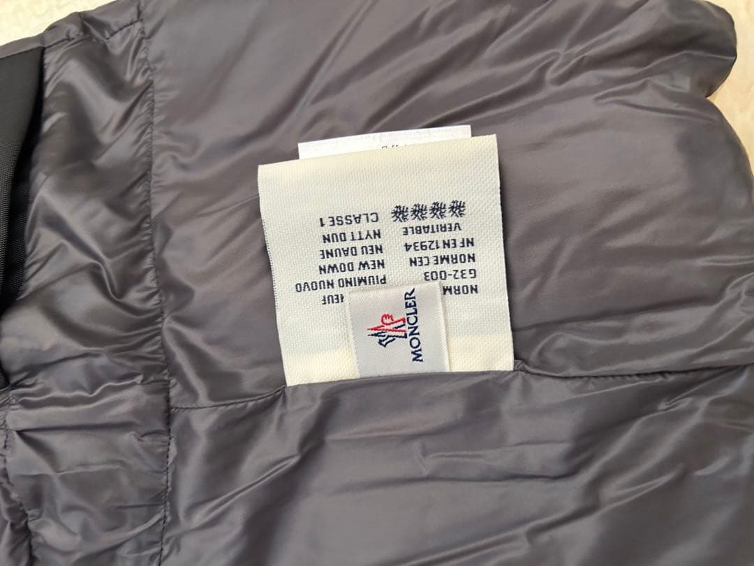 OBABAモンクレールレディース ダウンベスト ファー付き