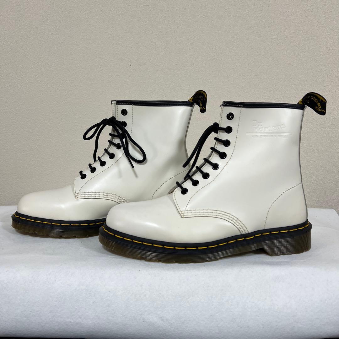 Dr.Martens ドクター•マーチン　ホワイト8ホール UK8 美品