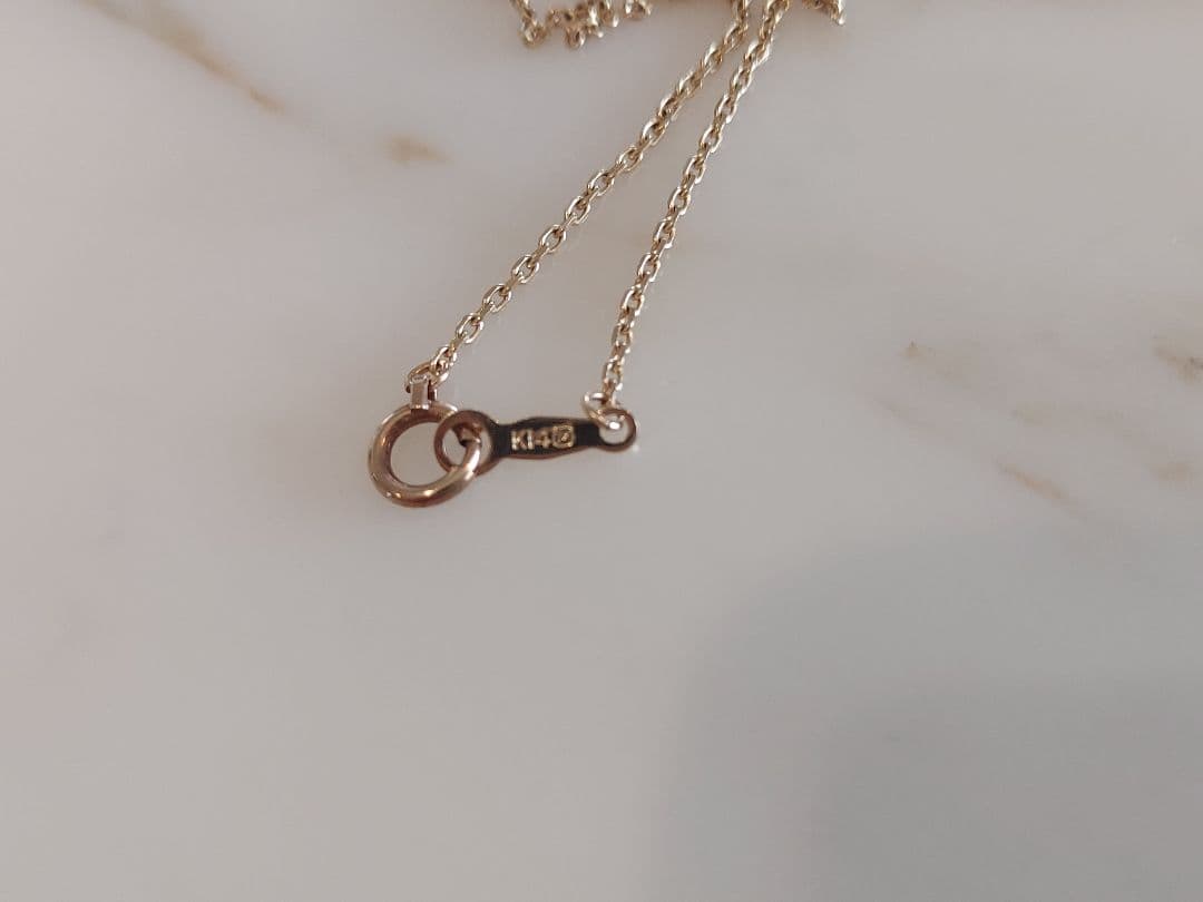 MIKIMOTO　パールリボンデザインネックレス