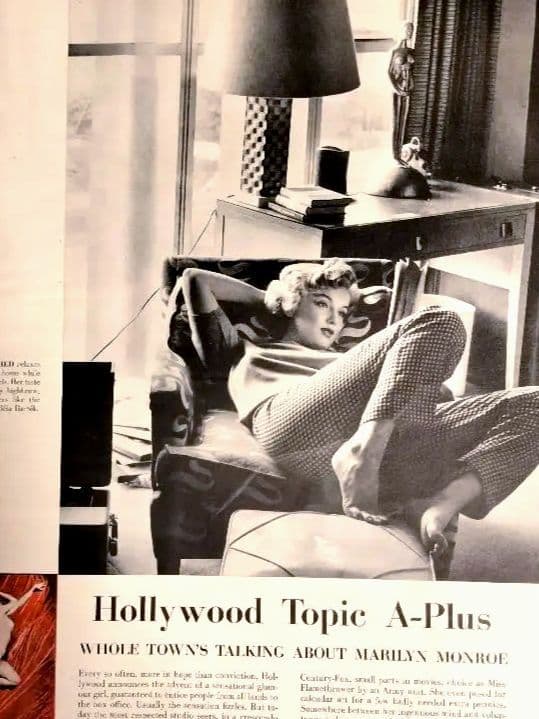 LIFE誌　有名　超希少　マリリン・モンロー表紙の一冊　1952年　洋書　古書