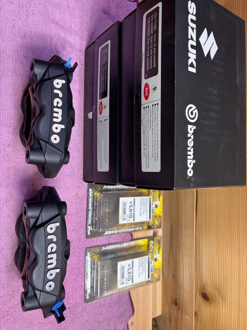 brembo 108mm キャリパー SUZUKI純正ブレンボ 左右セット