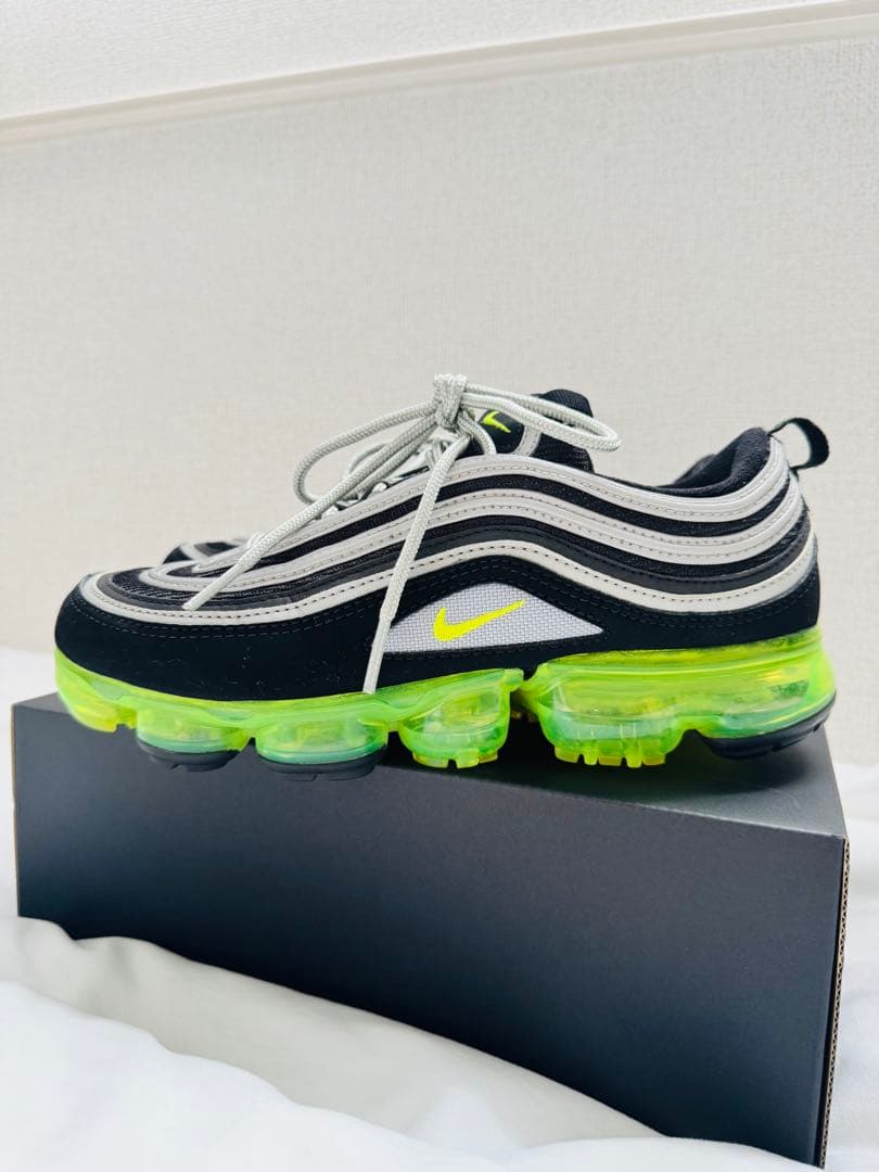 Nike Air Max 97 25cm ブラック/ネオンイエロー /美品
