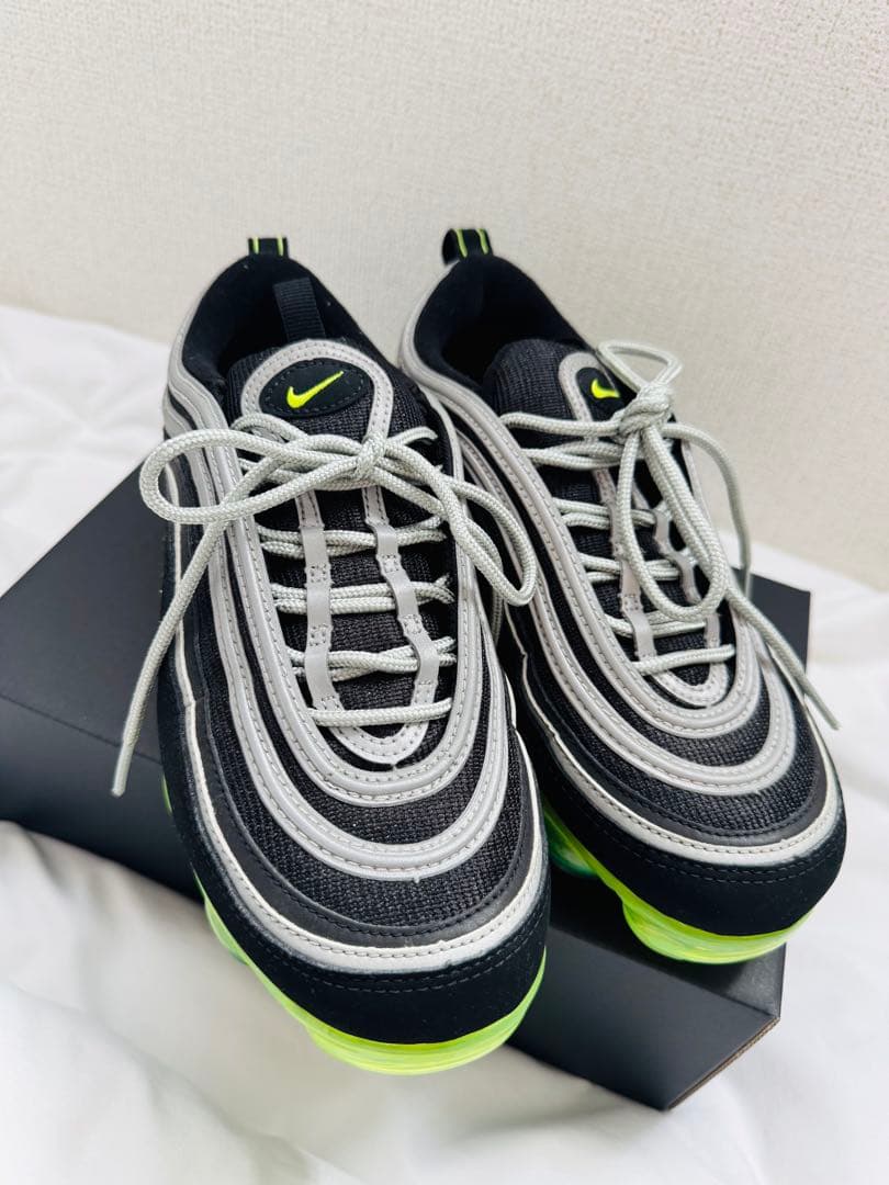 Nike Air Max 97 25cm ブラック/ネオンイエロー /美品
