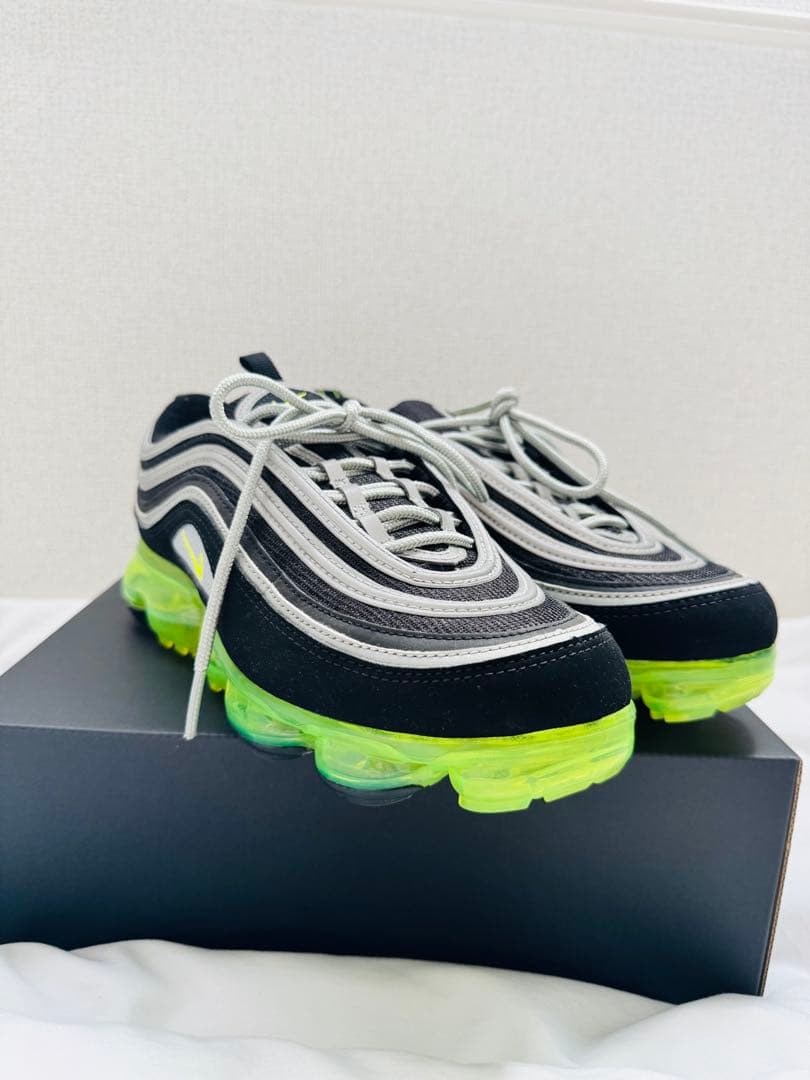 Nike Air Max 97 25cm ブラック/ネオンイエロー /美品