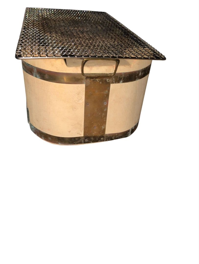 丸和工業製◎天然切出コンロ◎大判七輪/角形/網1枚付◎最高級 能登の切り出し