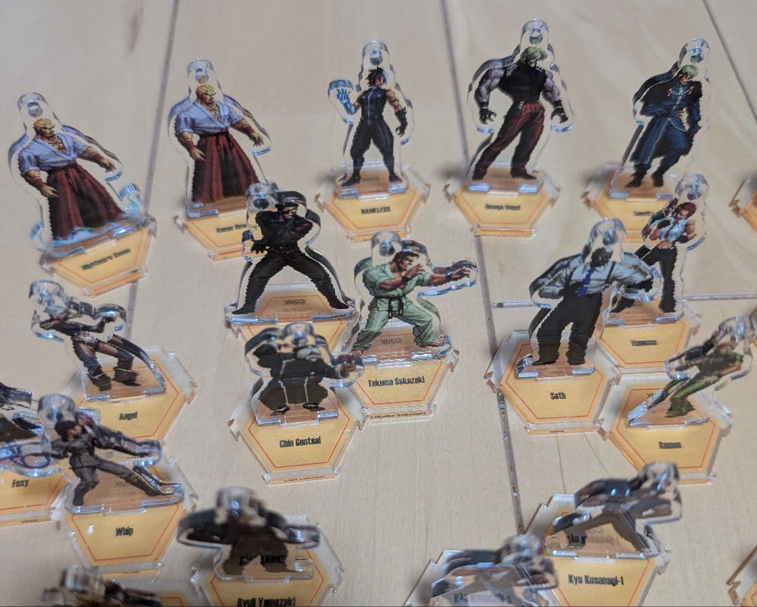 kof2002um アクリルスタンド63体コンプセット　キングオブファイターズ