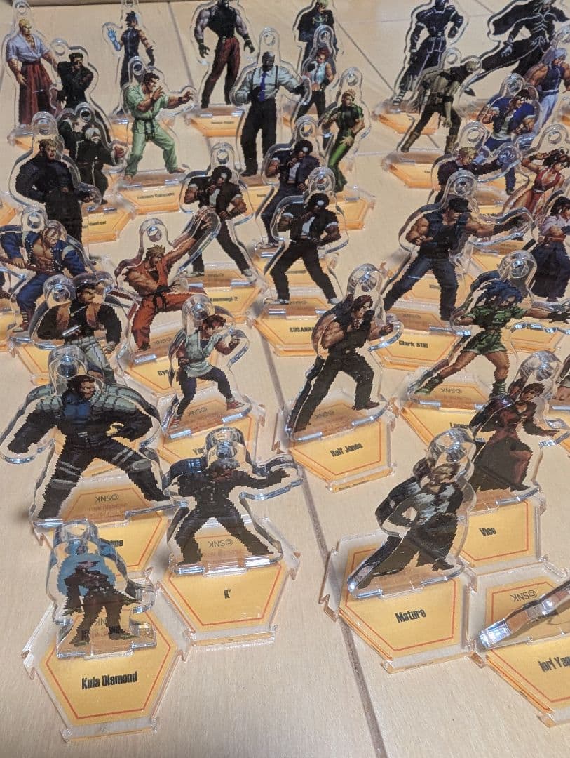 kof2002um アクリルスタンド63体コンプセット　キングオブファイターズ