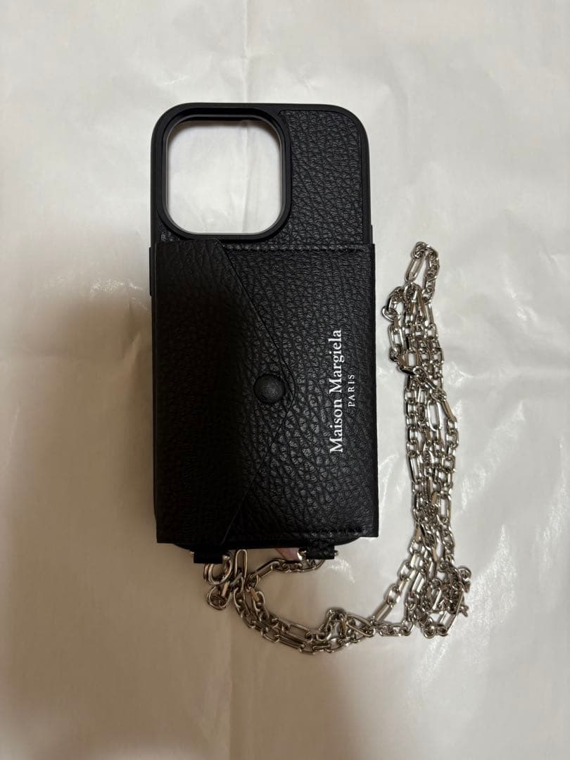 最終値下げ‼️新品 Maison Margiela ブラック iPhoneケース