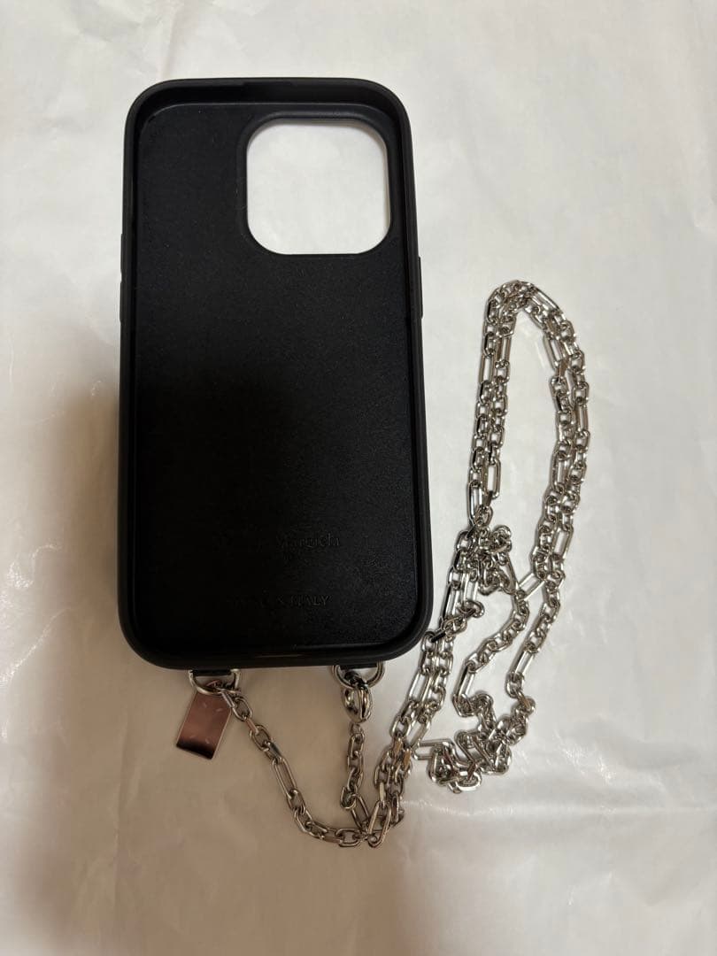 最終値下げ‼️新品 Maison Margiela ブラック iPhoneケース