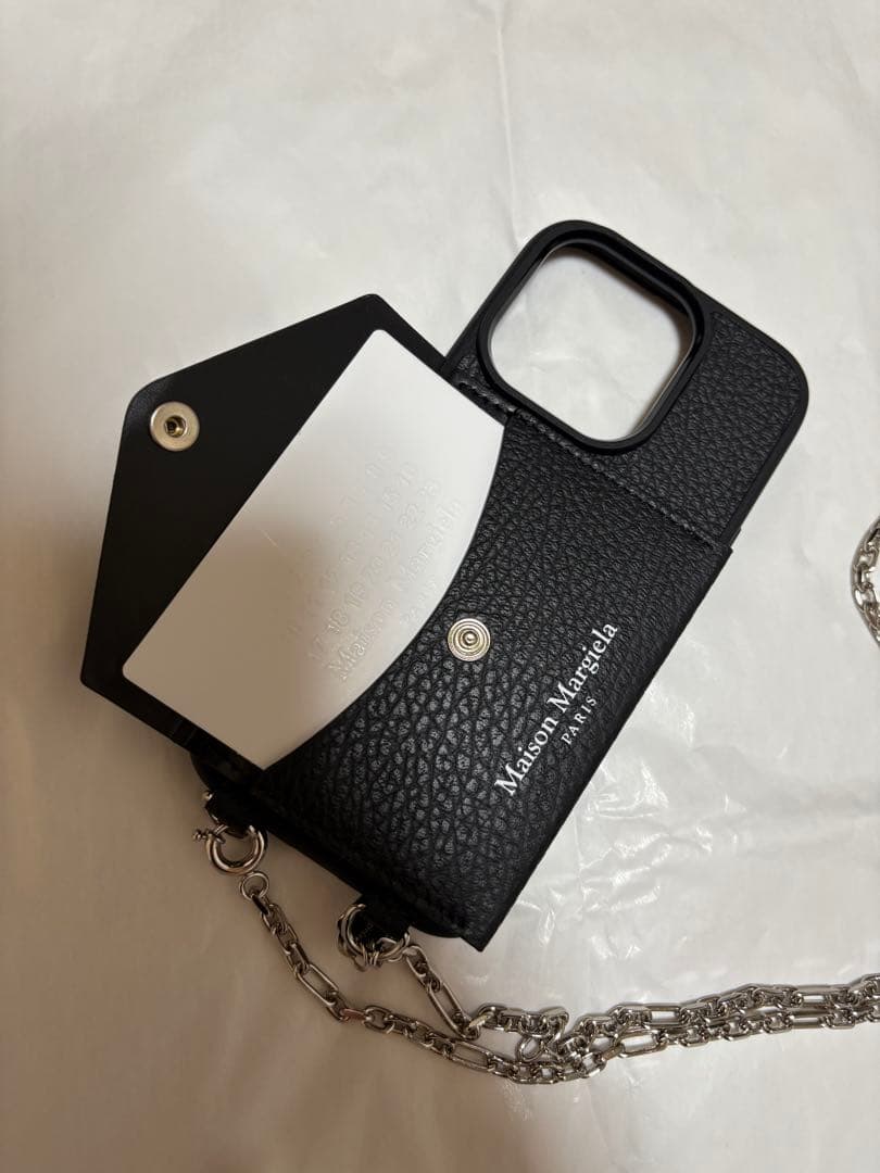 最終値下げ‼️新品 Maison Margiela ブラック iPhoneケース