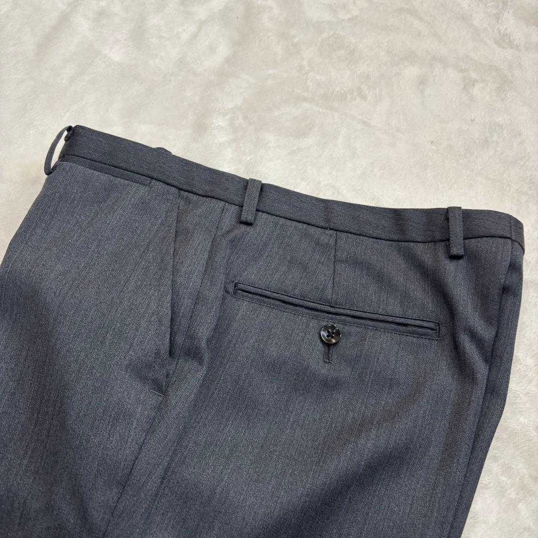 【美品】スーツセレクト　スリーピース　スーツ　グレー Y7