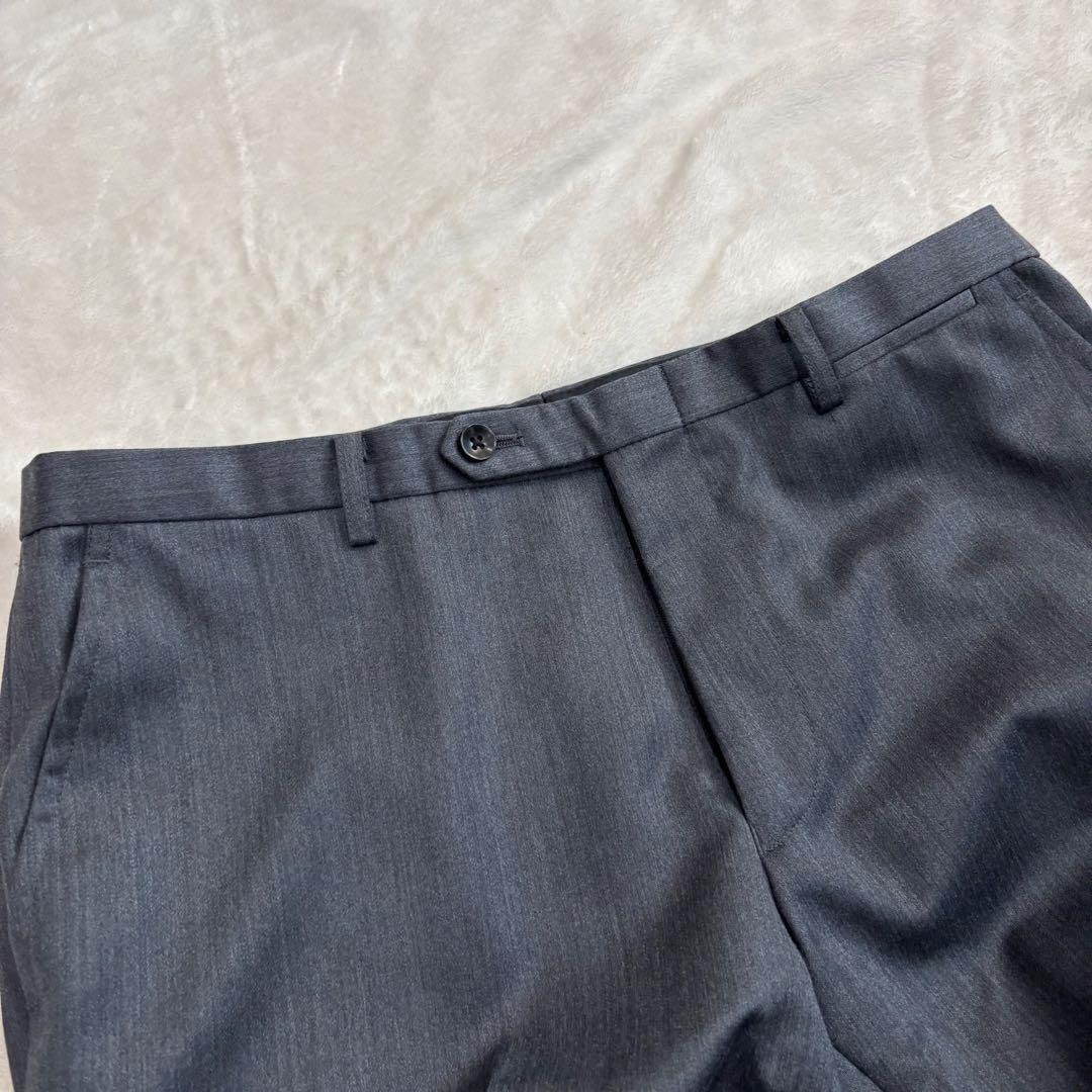 【美品】スーツセレクト　スリーピース　スーツ　グレー Y7