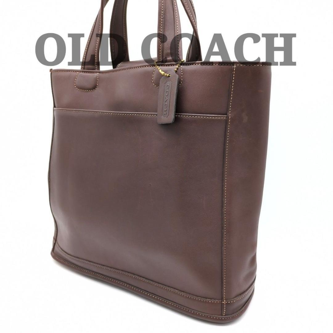 美品　OLD COACH オールドコーチ コーチ トートバッグ グラブタンレザー