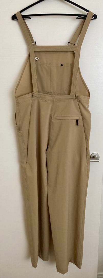 美品　M ノースフェイス ビーフリー オーバーオール サロペット　ベージュ　タン