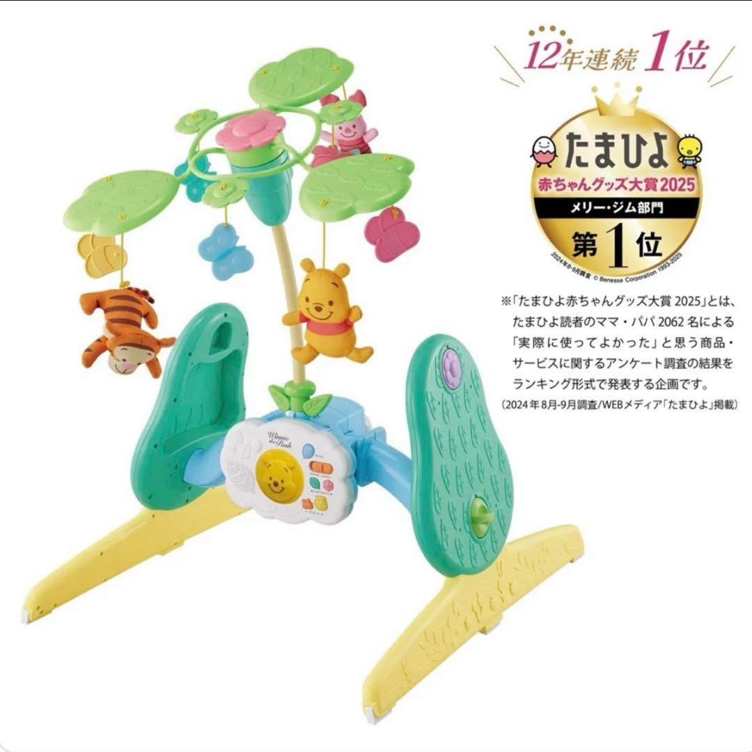 えらべる回転　６ＷＡＹジムにへんしんメリー プラス　くまのプーさん　2025年版