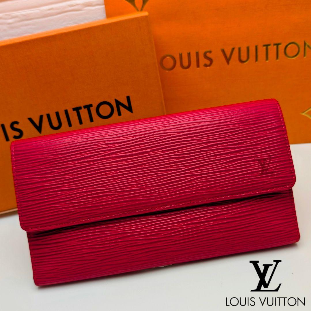 ☆さぁ☆様用ルイヴィトン エピ ポルトトレゾール インターナショナル　赤　レッド