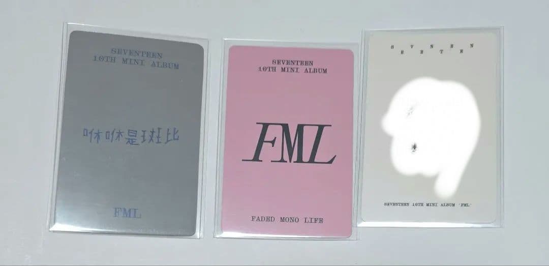 SEVENTEEN FML ジョシュア トレカ 中華 yzy 広州