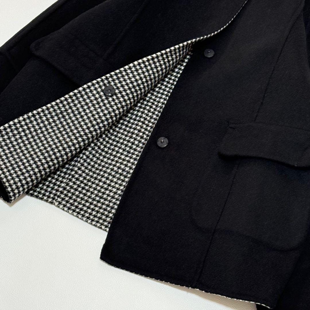 美品 24AWトゥモローランド スーパーダブルフェイス リバーシブルコート 36