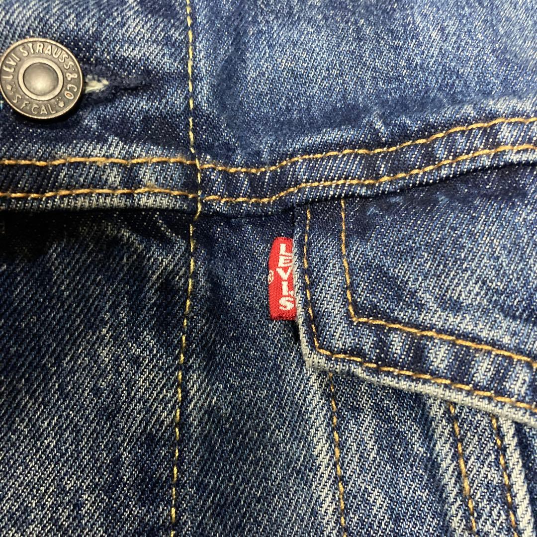 Levi'sリラックスフィットトラッカージャケット インディゴブルー XLサイズ