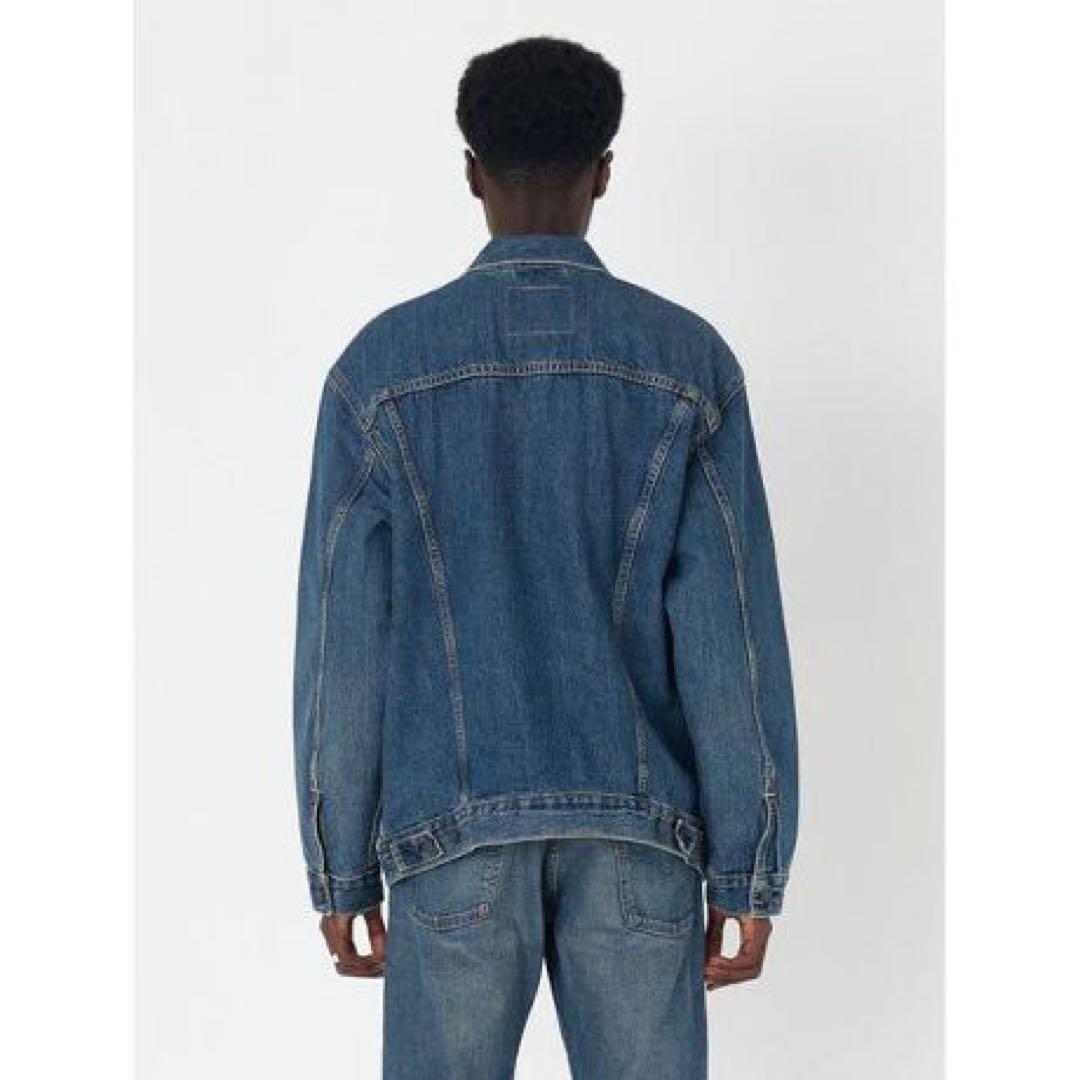 Levi'sリラックスフィットトラッカージャケット インディゴブルー XLサイズ