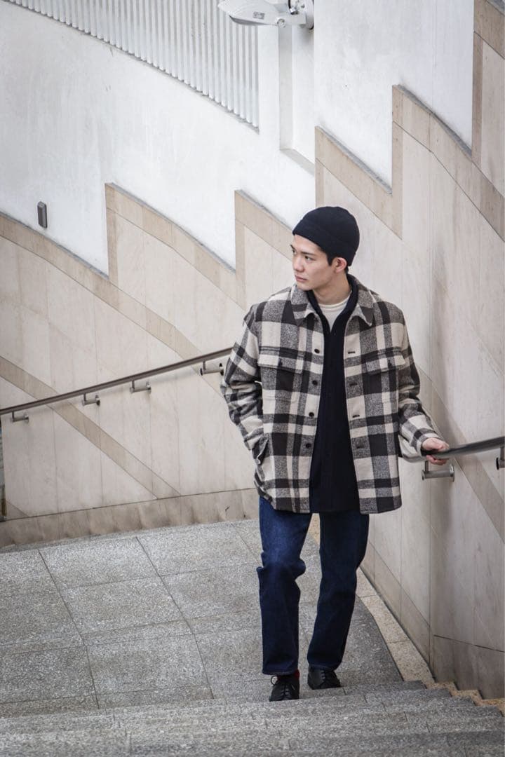 23AW新品 36 キャプテンサンシャイン Mill Shirt Jacket