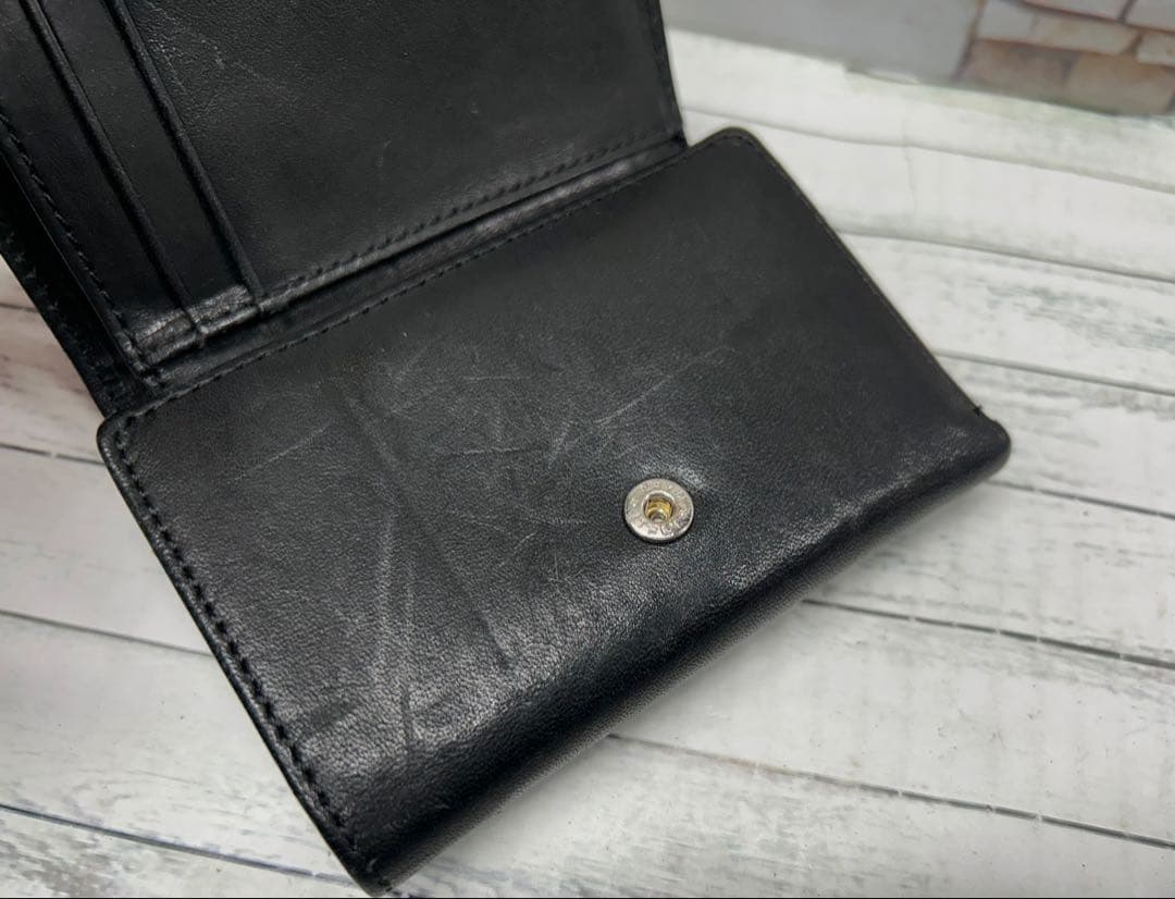 HYSTERIC GLAMOUR ロゴスタッズ 三つ折りウォレット　6932