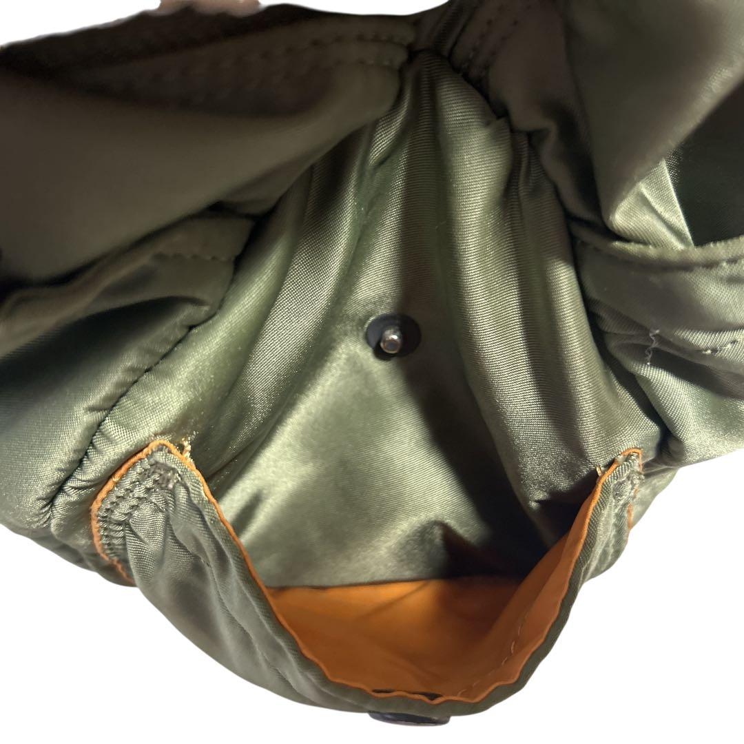 PORTERタンカー ドラムバッグ ダッフルバッグ ミニボストン セージグリーン