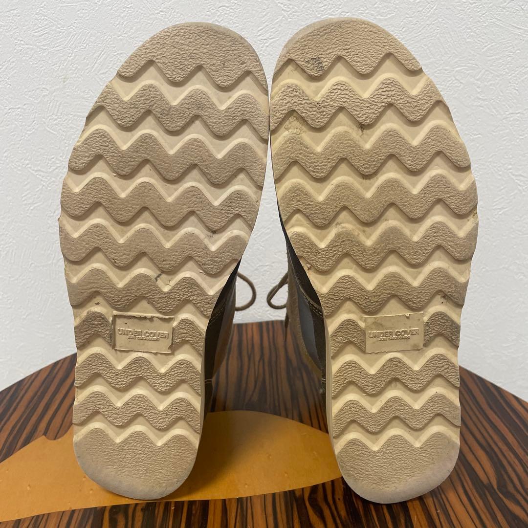 ユ*ン様 UNDERCOVER 97AW leaf期 ペイント ブーツ 【アンダ