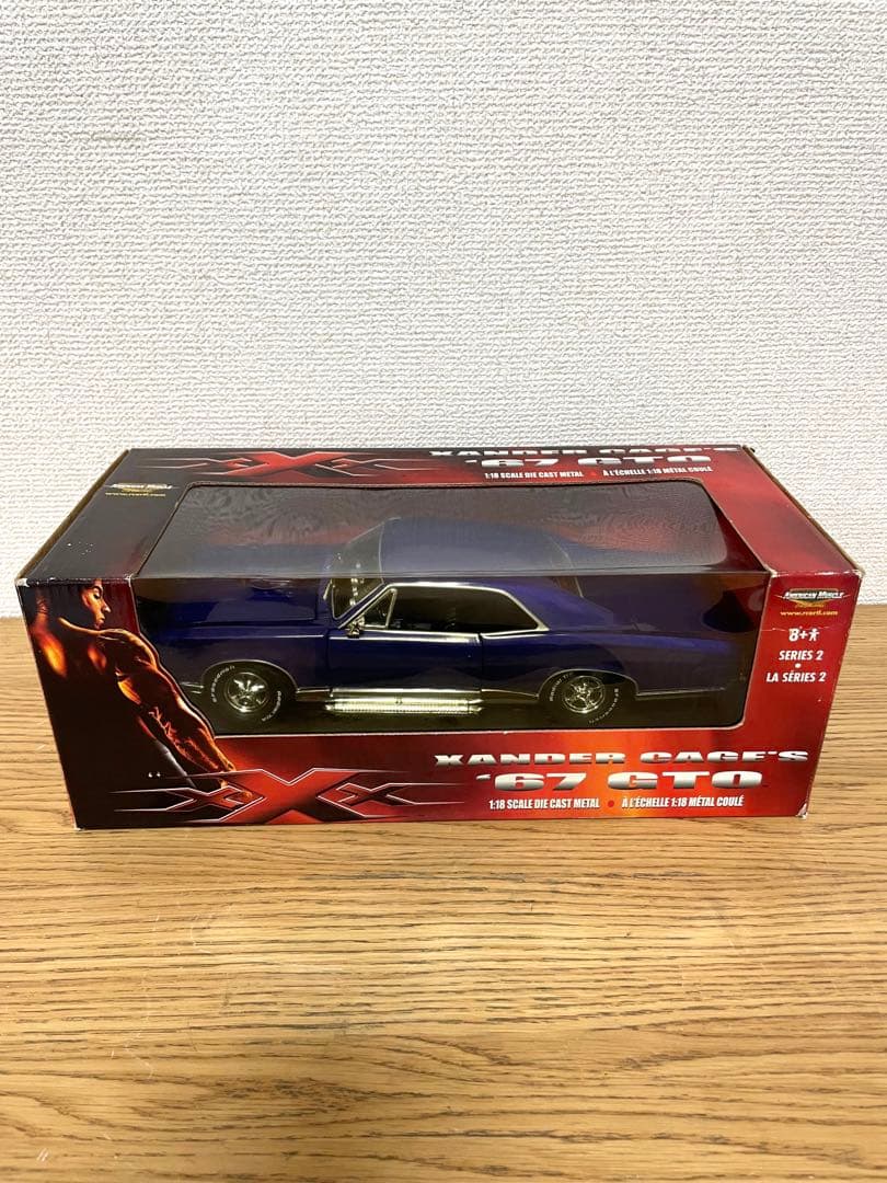 ミニカー AMERICAN MUSCLE XANDER CAGE'S 67 GTO