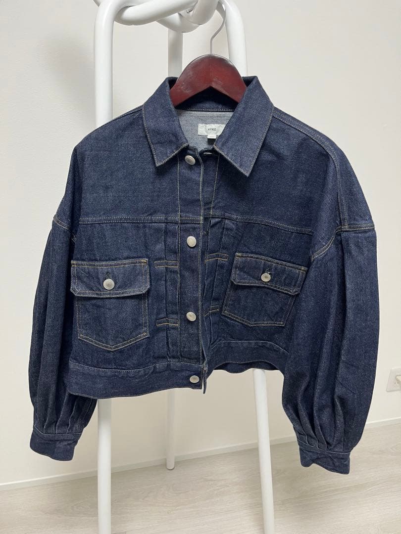 HYKE ダークデニムジャケット サイズ2