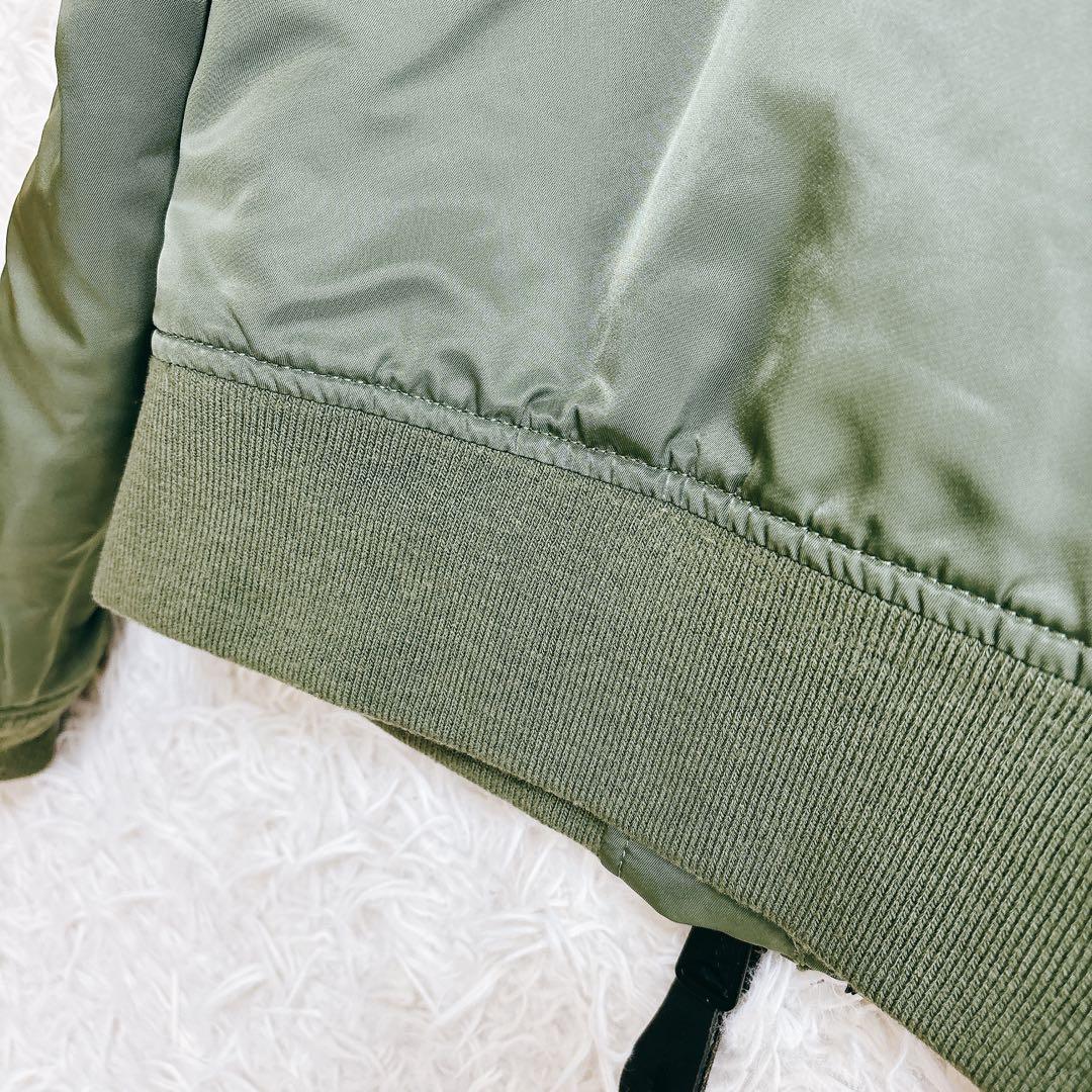 ALPHA MA-1 フライトジャケット S相当 カーキ