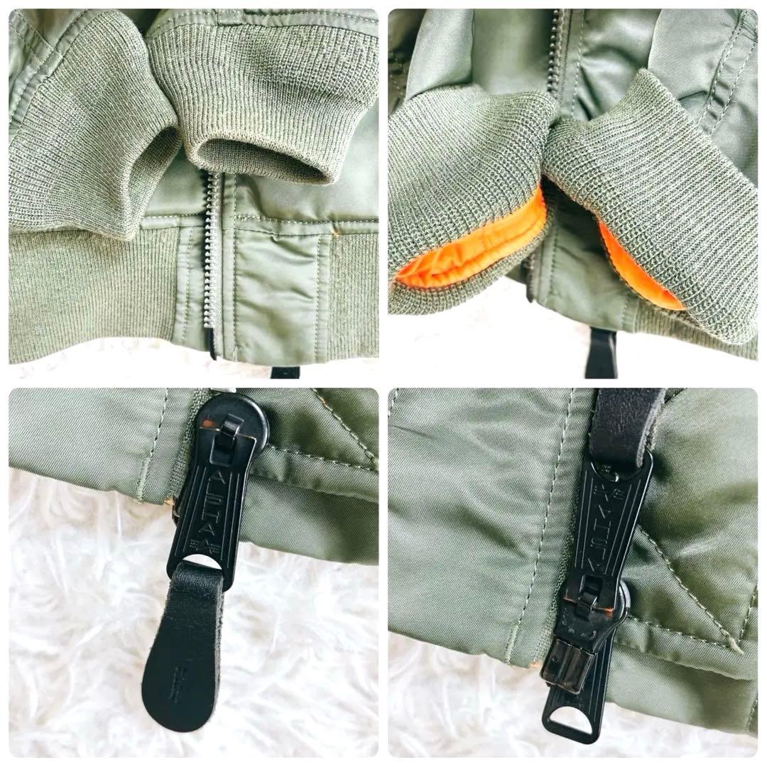 ALPHA MA-1 フライトジャケット S相当 カーキ