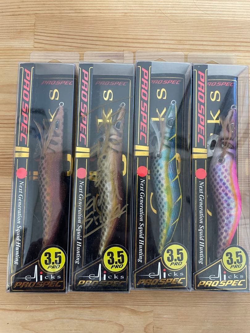 ムギークリックスプロスペック エギ 3.5号 16本セット