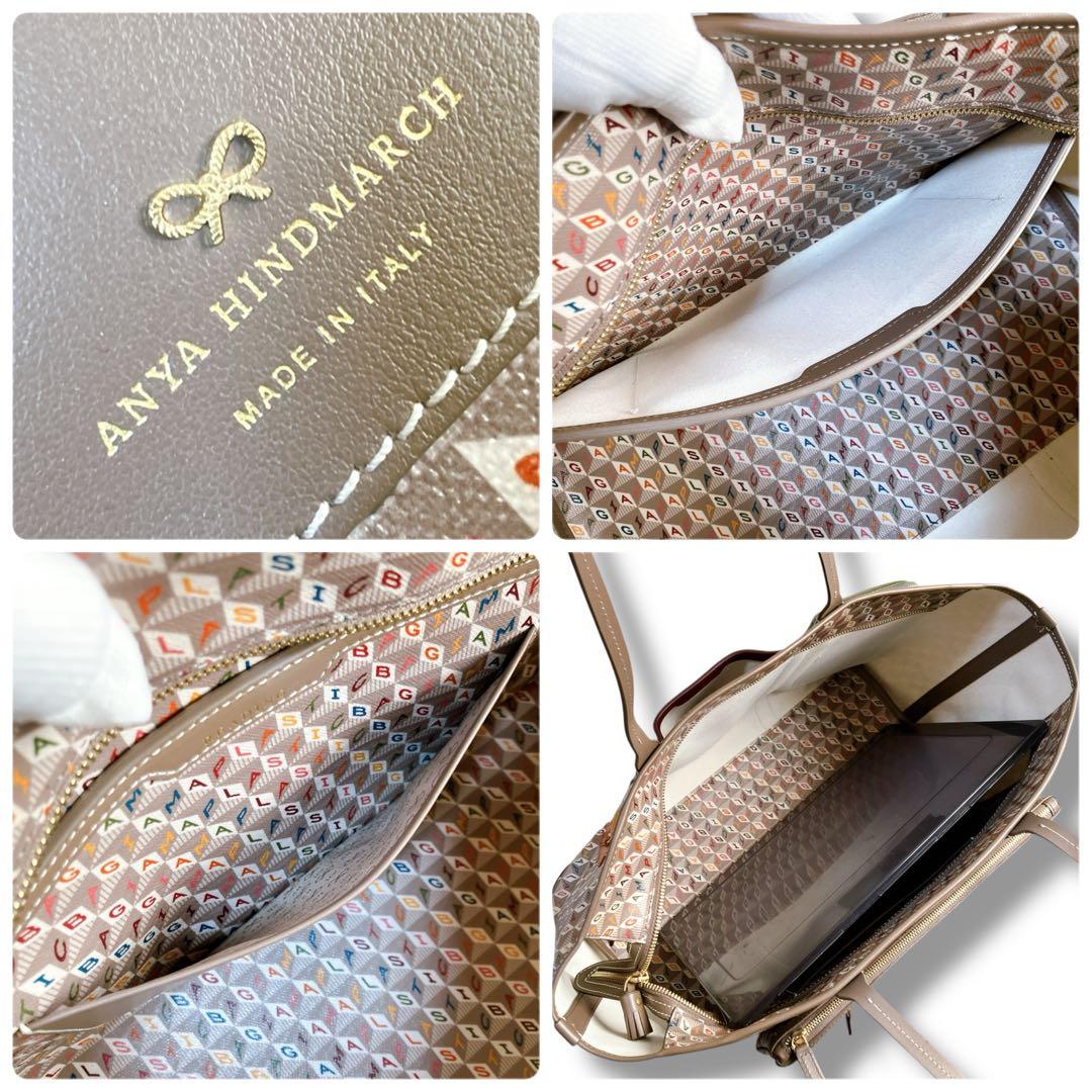 アニヤハインドマーチ 良品 イタリア製 25SS 現行 インフライトトートバッグ