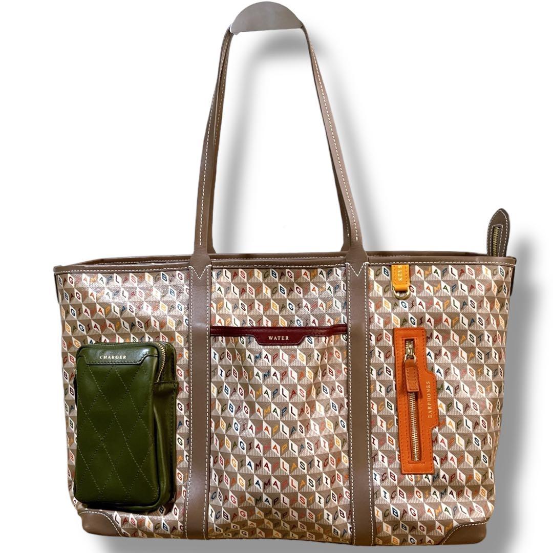 アニヤハインドマーチ 良品 イタリア製 25SS 現行 インフライトトートバッグ