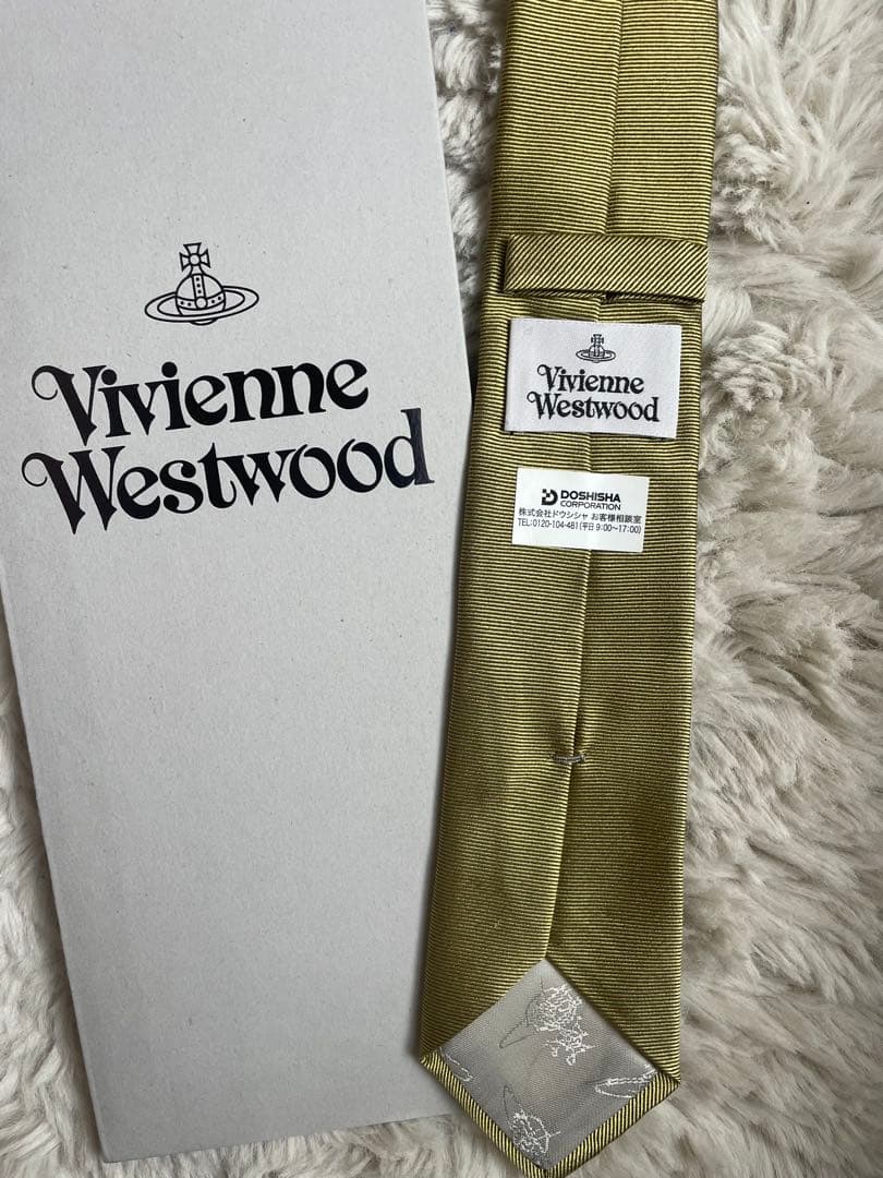 Vivienne Westwood ネクタイ スカル×骨柄1度のみの使用
