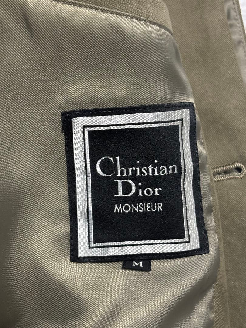 Christian Dior スエードコート オリーブグリーン